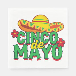 Cinco de Mayo Fiesta Pappersservett