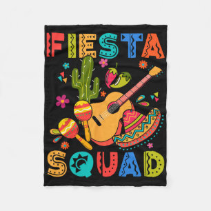 Cinco De Mayo Fiesta Squad Family Matching Group A Fleecefilt