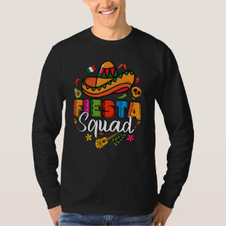 Cinco De Mayo Fiesta Squad Mexican Party Cinco De  T Shirt