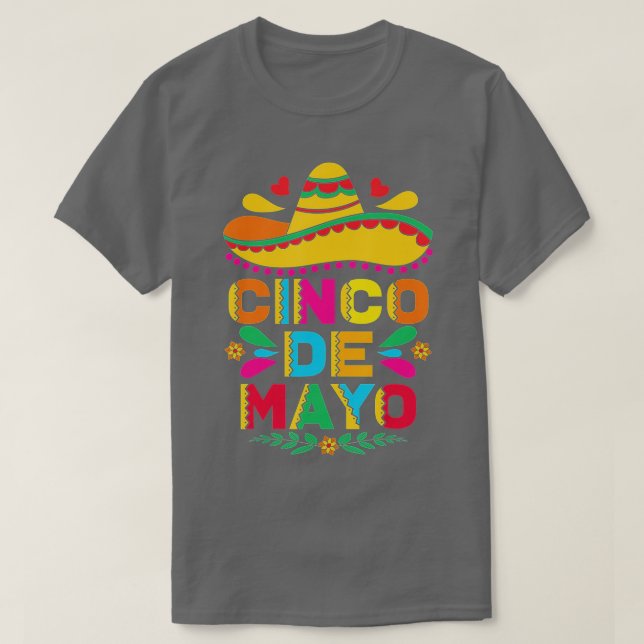 Cinco De Mayo Fiesta Surprise Camisa 5 De Mayo Viv T Shirt (Design framsida)