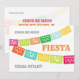 Cinco de Mayo Fiesta Texas Inbjudningar
