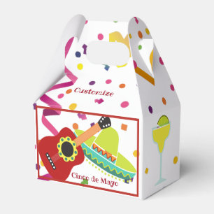 Cinco de Mayo Firande Favor Box Presentaskar