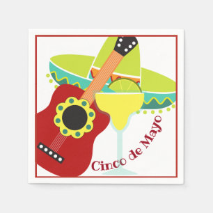 Cinco de Mayo Firande Pappersservett