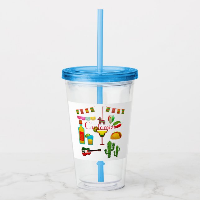 Cinco de Mayo Firande Thunder_Cove Glass Take Away Mugg (Framsida)