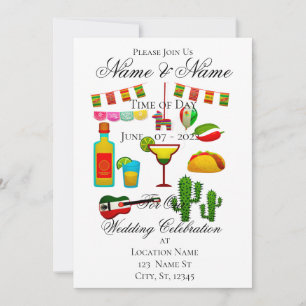 Cinco de Mayo Firande Thunder_Cove Inbjudningar