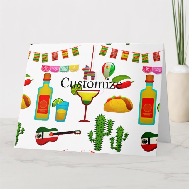 Cinco de Mayo Firande Thunder_Cove Kort (Framsida)