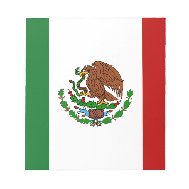 Cinco de Mayo Flagga of Mexico Anteckningsblock (Framsida)