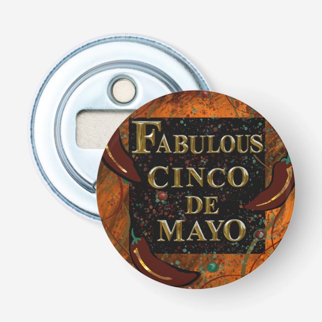 Cinco de Mayo  Flasköppnare (Framsidan)