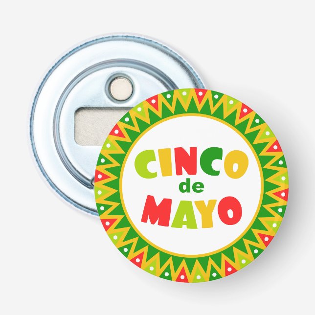 Cinco de Mayo Flasköppnare (Framsidan)