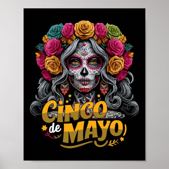 Cinco De Mayo Flicka Mexikansk Fiesta 5 De Mayo 1  Poster (Framsidan)
