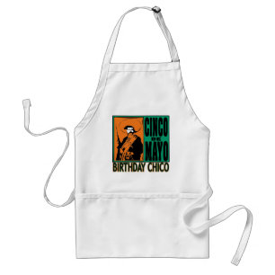 Cinco de Mayo FÖDELSEDAG CHICO Förkläde