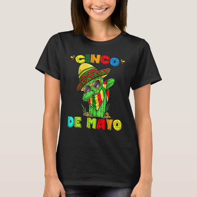 Cinco De Mayo för Manar Womens Kids Mexican Fiesta T Shirt (Framsida)