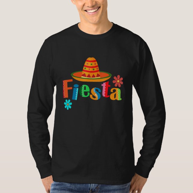 Cinco De Mayo for Mens Womens Kids Mexican Fiesta T Shirt (Framsida)