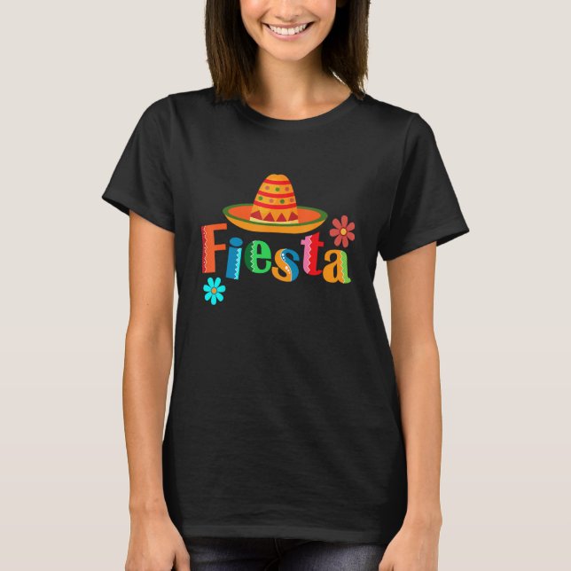 Cinco De Mayo for Mens Womens Kids Mexican Fiesta T Shirt (Framsida)