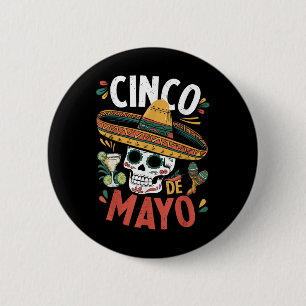 Cinco De Mayo Funny Camisa Mexican Sombrero Fiesta Knapp