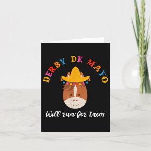 Cinco De Mayo Funny Derby Shirt Will Springa för T Kort