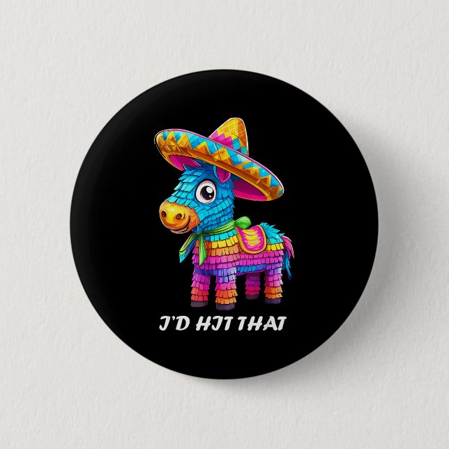 Cinco de mayo funny ideas hit that pinata men wome knapp (Framsida)