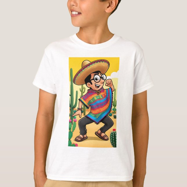 Cinco De Mayo Funny Ideas jag Slått Pinata T Shirt (Framsida)