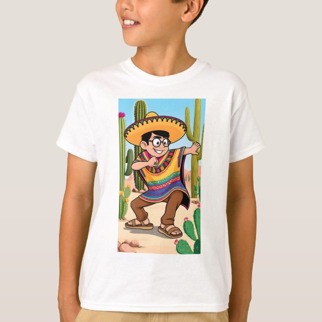 Cinco De Mayo Funny Ideas jag Slått Pinata T Shirt (Framsida)