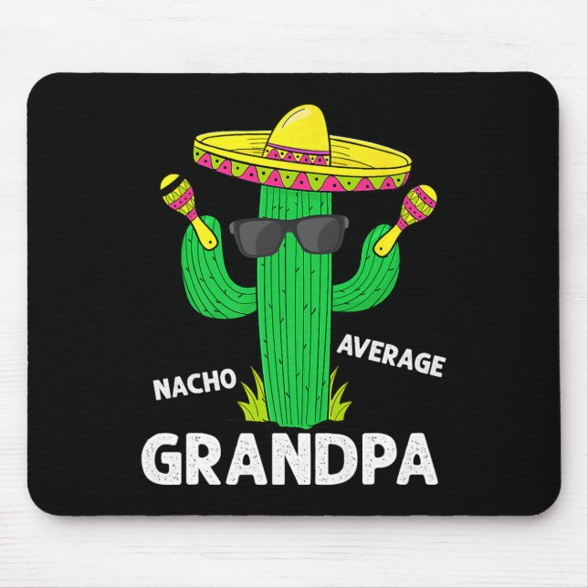 Cinco De Mayo Funny Nacho Average Grandpa Sombrero Musmatta (Framsidan)