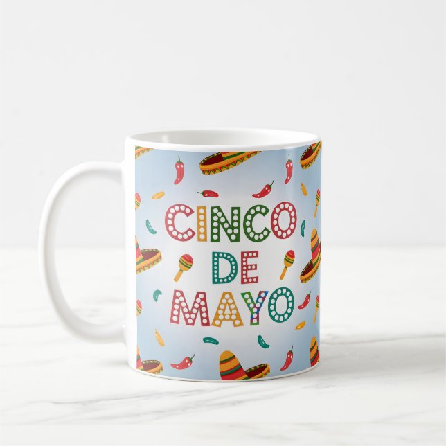Cinco de Mayo Gift-idé Kaffemugg (Vänster)