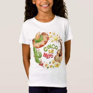 Cinco De Mayo Girls T-Shirt