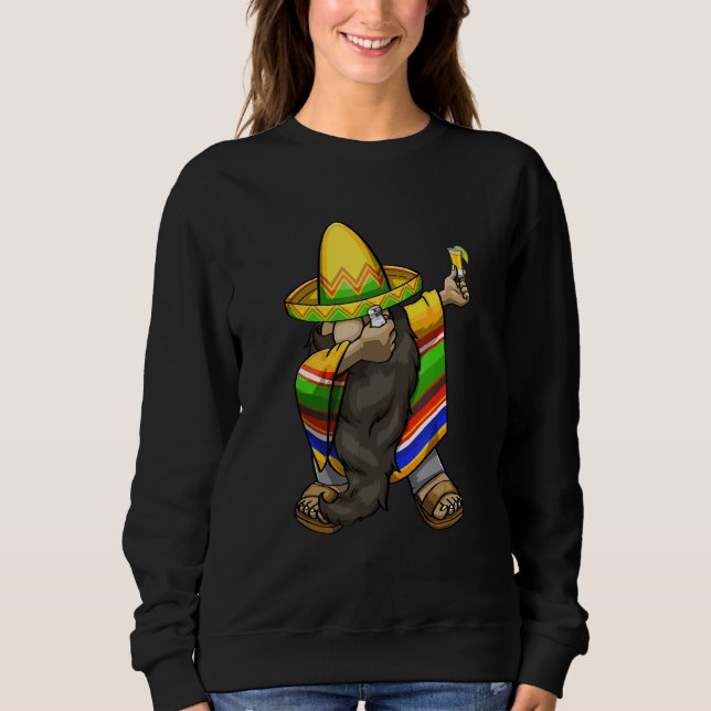 Cinco De Mayo Gnome Tequila   Mexican Celebration  T Shirt (Framsida)