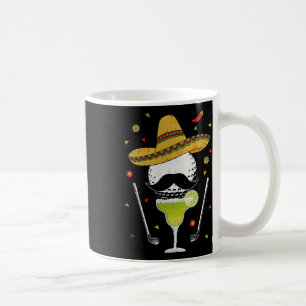Cinco De Mayo Golf Byl Med Sombrero Och Margarita Kaffemugg