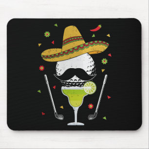 Cinco De Mayo Golf Byl Med Sombrero Och Margarita Musmatta