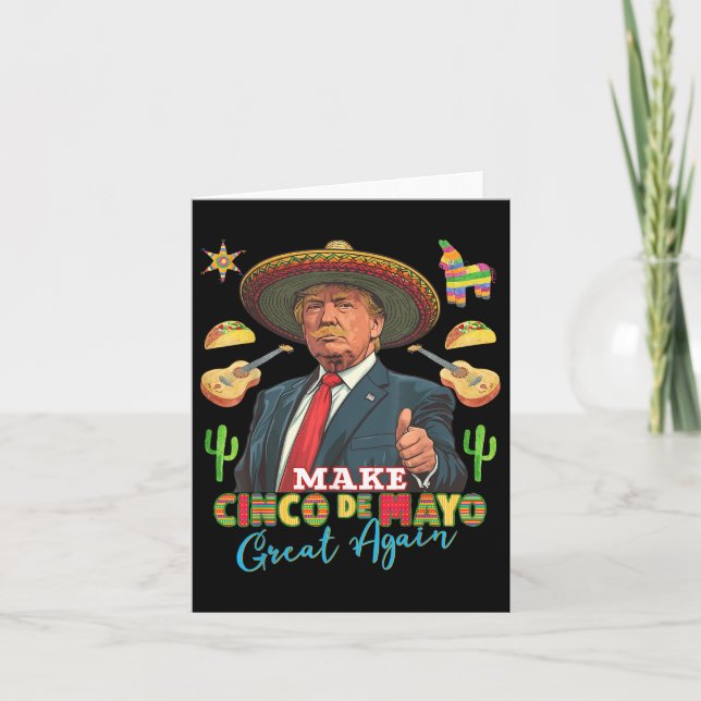 Cinco De Mayo gör Cinco De Mayo Underbar igen Kort (Framsida)