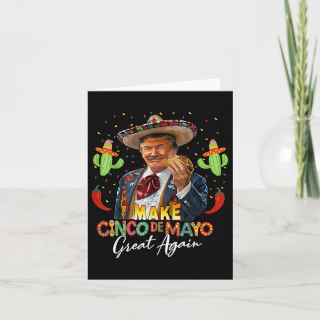 Cinco De Mayo gör Cinco de Mayo Underbar igen lust Kort (Framsida)