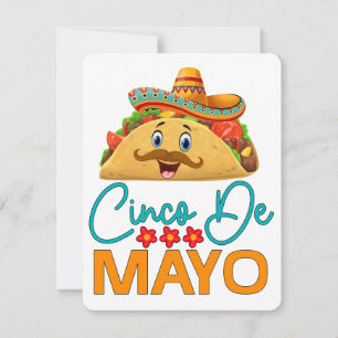 Cinco de Mayo-gratulationskort, originalkonst Julkort