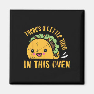 Cinco De Mayo Graviditet Det Finns Taco I Denna Ug Magnet