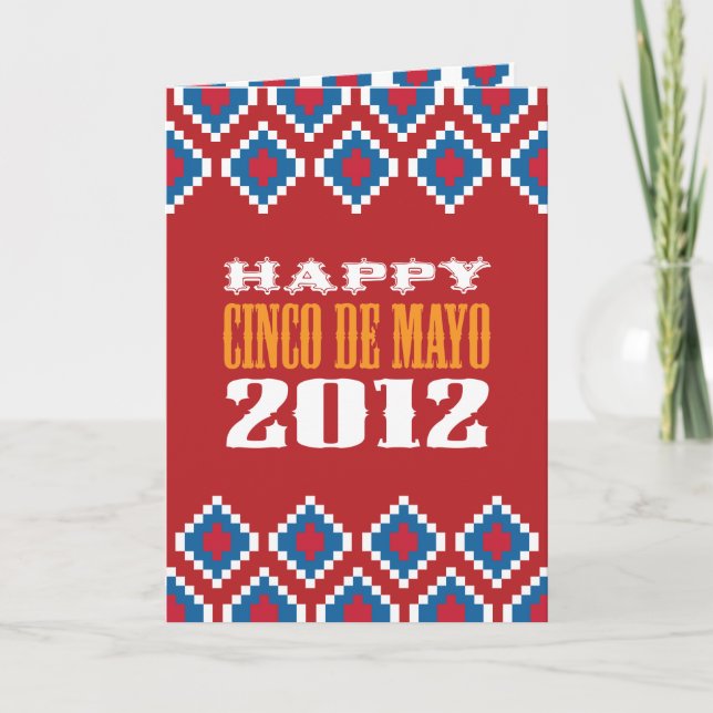 Cinco de Mayo Greeting Card Kort (Framsida)