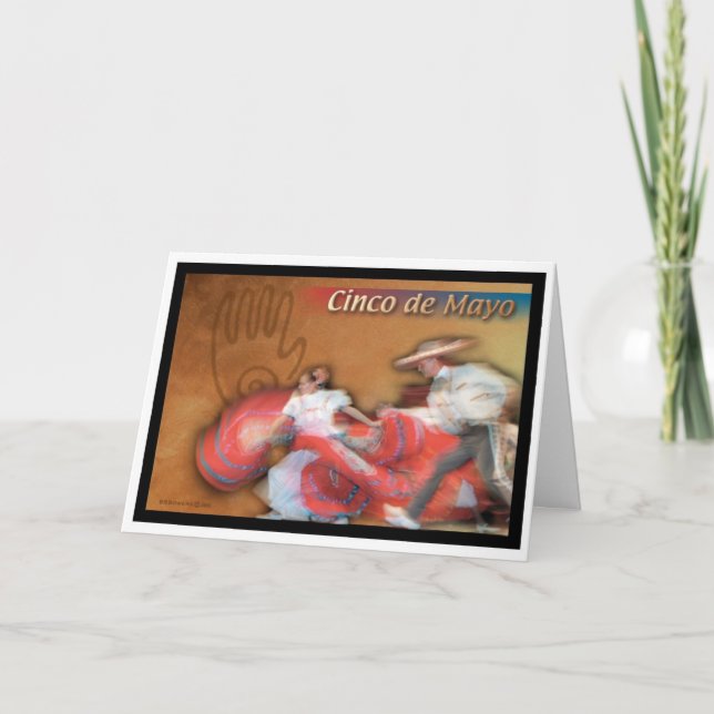 Cinco de Mayo-hälsningskort Kort (Framsida)