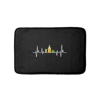 Cinco de Mayo Heartslag t shirt Badrumsmatta
