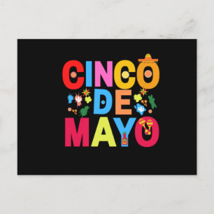 Cinco De Mayo Helg Vykort