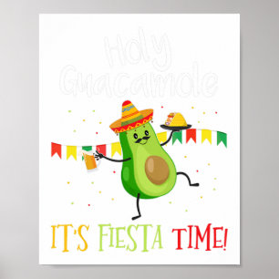 Cinco de Mayo - Heliga Guacamole Dess mexikanska F Poster