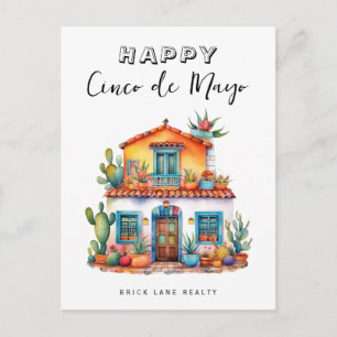 Cinco De Mayo House Promotional Realty Helg Vykort