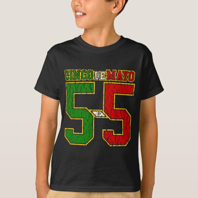 Cinco De Mayo idrotts- avdelning Tee (Framsida)