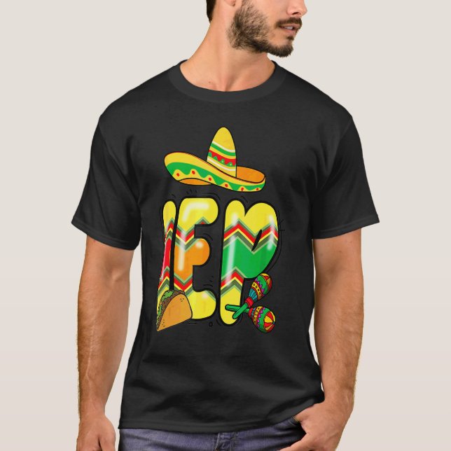 Cinco De Mayo Iep Sombrero Teacher Mexican 2022 T Shirt (Framsida)