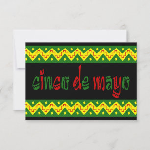 cinco de mayo-inbjudan inbjudningar