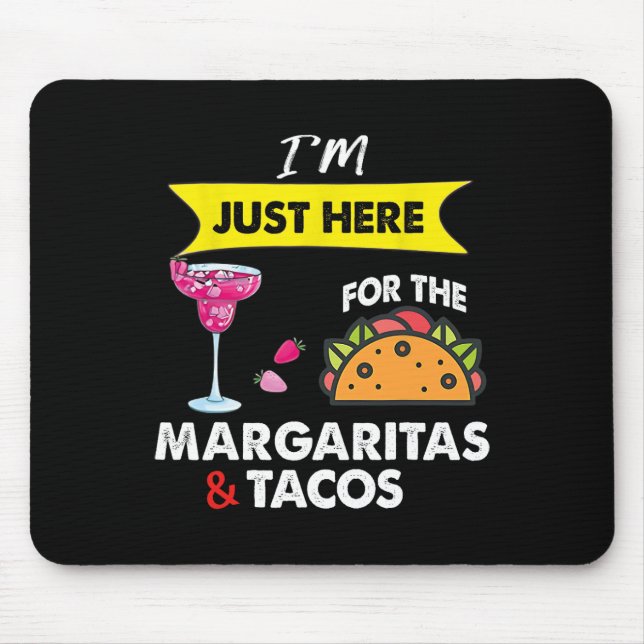 Cinco De Mayo Jag är bara här för Margaritasna Och Musmatta (Framsidan)