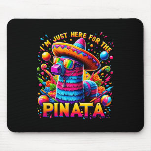 Cinco De Mayo Jag Är Bara Här För Pinata Mexikansk Musmatta