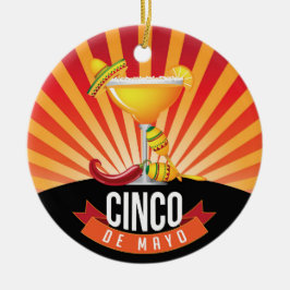 Cinco de Mayo Julgransprydnad Keramik