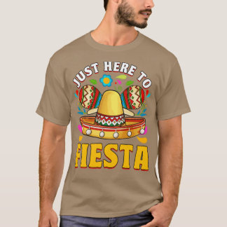 Cinco de Mayo just här i Fiesta Funny Humor T Shirt
