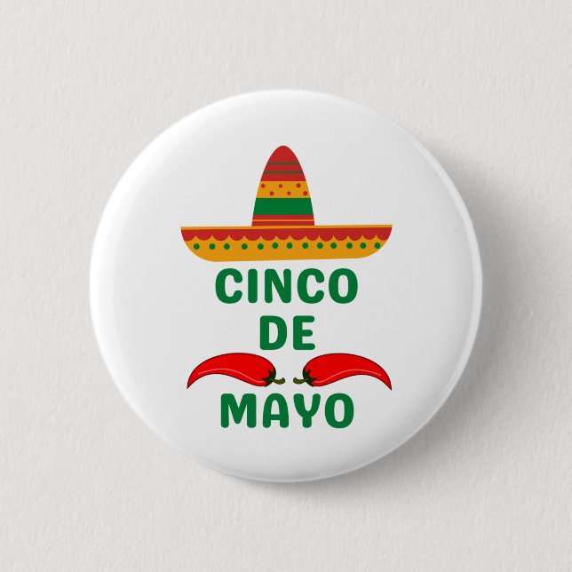 Cinco De Mayo Knapp (Framsida)