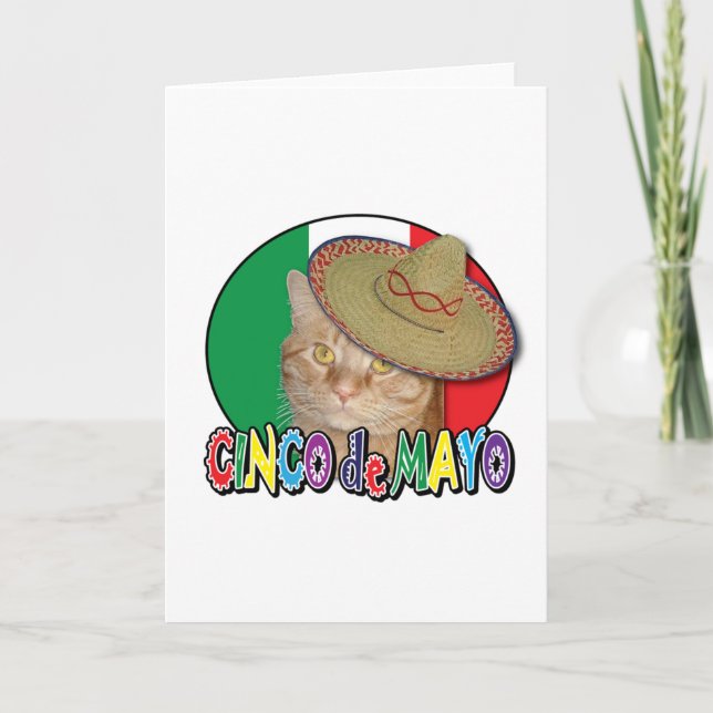 Cinco de Mayo Kort (Framsida)