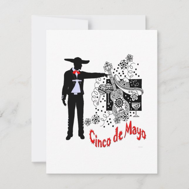 Cinco De Mayo Kort (Framsida)