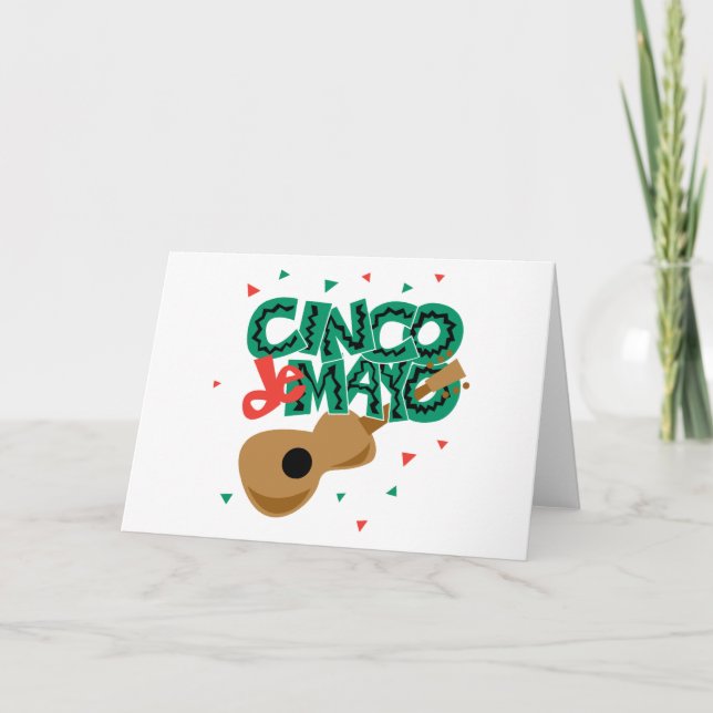 Cinco de Mayo Kort (Framsida)